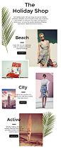 vestiaire collective | holiday shop // email design