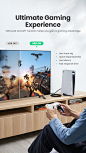4.99US $ 30% OFF|UGREEN HDMI 2.1 HDMI Splitter Cable 8K/60Hz 4K/120Hz Support Dolby Vision & Atmos eARC for RTX 3080 Xbox Series X Cable HDMI 8K|HDMI Cables|   - AliExpress : Smarter Shopping, Better Living!  Aliexpress.com