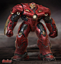 ArtStation - Unused Hulkbuster design, Josh Nizzi