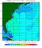 East Coast USA Wave Period Forecast