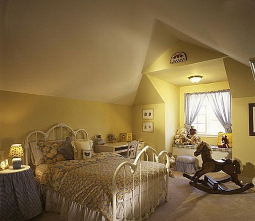 阁楼改造成孩子的卧室