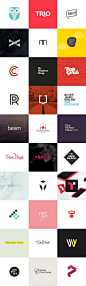 【精选福利！500多个 Logo 赐予你灵感】字母logo设计