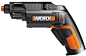 Worx Semi Automatic Screwdriver Side