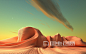 Alien world. Fantasy surreal 3d landscape - 图虫创意图库正版图片,视频,插图,微博微信公众号配图,自媒体素材