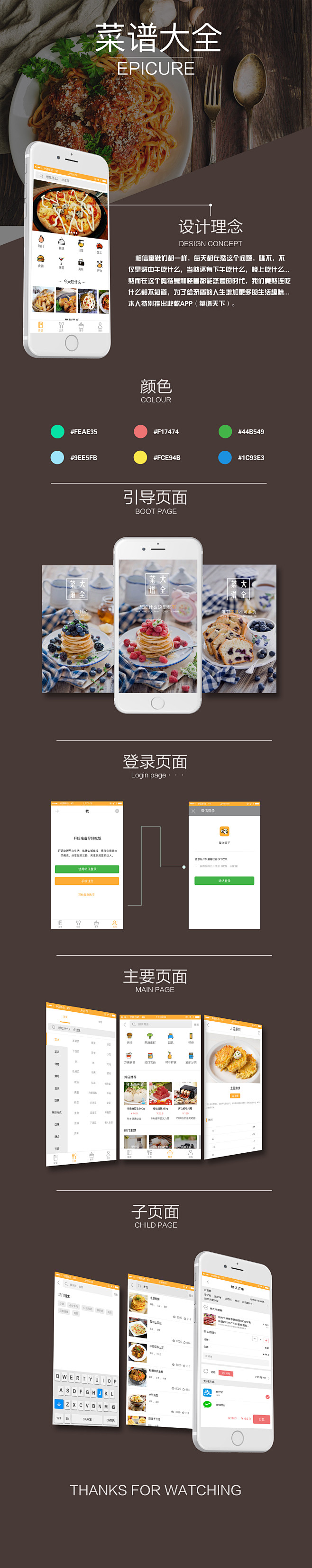 菜谱天下APP  展示页