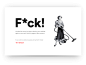 404 Page—UI Weekly Challenges-Season 02 / Week [2/10] cleaning ui website white minimal typography clean page 404