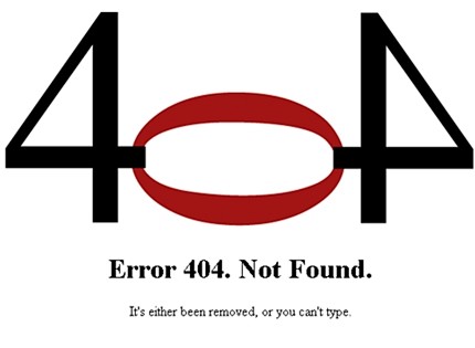 404 Error Pages for ...