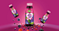 蓝莓姐姐果汁饮料 - 包装设计_食品包装设计 - 火力设计（深圳）有限公司
