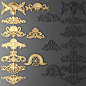 3d cartouches set