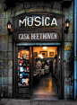 Casa Beethoven, Las Ramblas, Barcelona, Spain | Let's go shopping