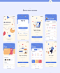 MobiCash mobile app redesign concept : A concept of mobile app redesign. MobiCash is a mobile service that allows you to pay bills for a variety of goods and services using your smartphone.