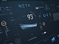 NETA music hud interface