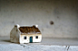 Miniature Irish Cottage Hand Painted Paper Clay by HomespunIreland, $25.00