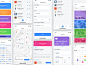 UI Kits : Fully crafted UI designs for any kind of event app. Eventz UI kit will help you to build party, seminar, school, college events easily. We make sure every component are organized to use. We also used Symbol to create unified style.