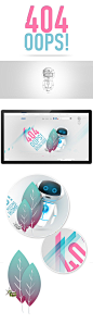 404 Not Found Error on Behance