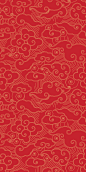 中国风中式古典红色喜庆纹理AI矢量图案 背景包装印刷 (13)
