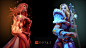 Dota 2 - Lina Crystal Maiden Wallpaper by GlowyKangaroo on deviantART