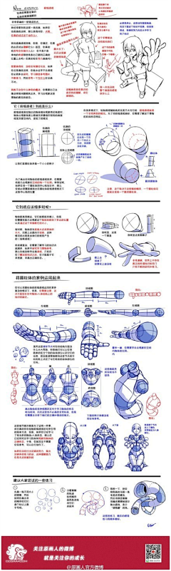 一挽青丝***采集到人物素材-POSE 结构