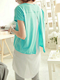 2014韩版女夏装新款甜美清新短袖雪纺两件套连衣裙包邮品牌服饰-淘宝网