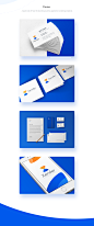 Xender Brand Identity Design : Visual brand identity design for Xender - file sharing multi-platform product with more that 80 millions activated users. Created by Ramotion agency.