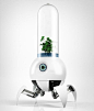 #myPetRobot helps earth plants grow on Mars