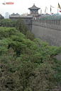 西安城墙图片素材