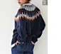 【71-XYYGRA】韩国 复古民族风 几何花纹针织毛衣-淘宝网