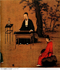 中国国画之人物-琴师