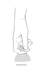 手的各种角度姿势之提（上）