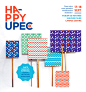 Happy Upec - Poster Design : [EN] MANIFEST YOUR HAPPINESS! Here the communication of days "HAPPY-UPEC" the forum for the beginning of the academic year at the University Paris-Est Creteil. This forum is a real festive time, with concerts, shows,