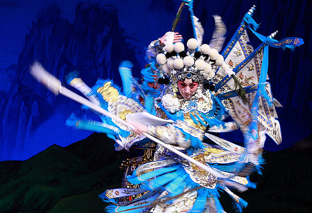 唱、念、做、打是京剧表演的四种艺术手段法...