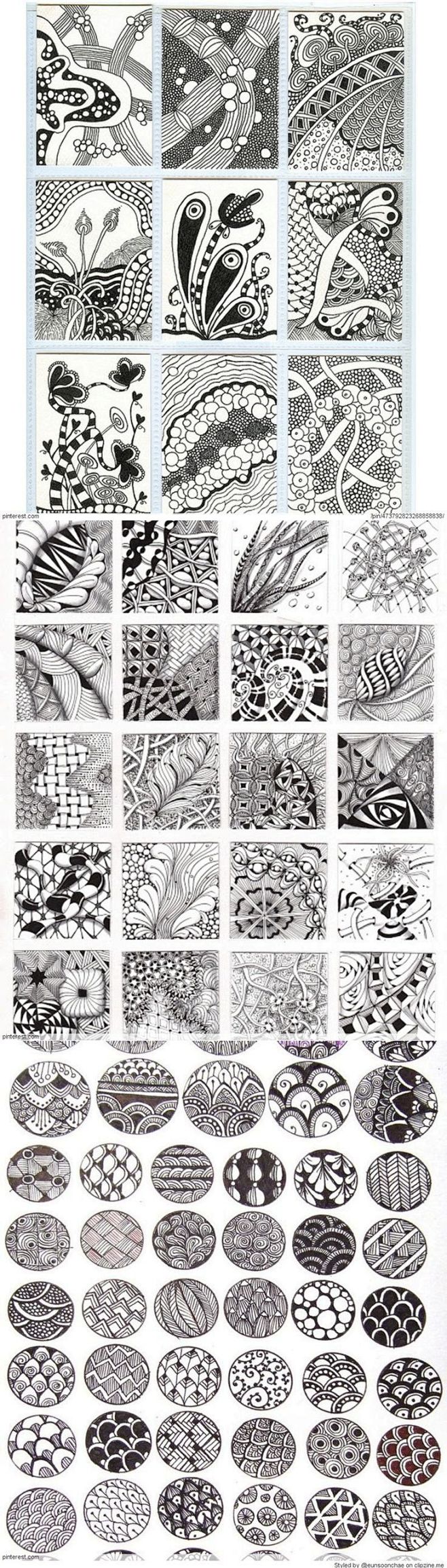 Zentangle Patterns &...