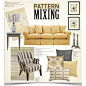 #patternmixing
#gray
#yellow
#homedecor 
#homedesign