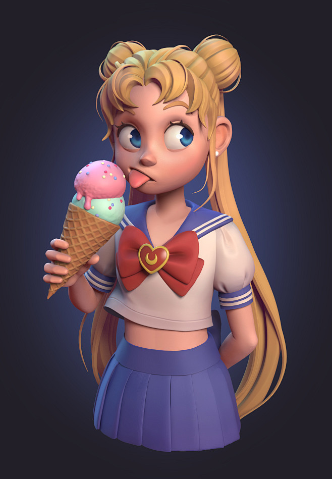 Bunny Tsukino fanart...