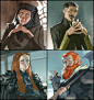 #权力的游戏#Game of Thrones Doodles | Ramon Nuñez ​​​​