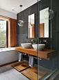 Bath Design Ideas, Pictures, Remodel & Decor #卫浴#