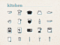 Kitchen icons#icon##小物件##厨房##厨具#