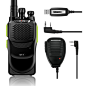Baofeng GT-1 UHF 400-470MHz FM Two-way Ham Hand-held Radio Transceiver Mightier Than BF-888s + Programming Cable + Microphone: 