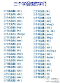 三个叠起来组成的字，你认识几个？
