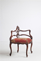 复刻欧式泰柚豪华实木角椅法式复古装饰家具仿古高档雕花边椅-淘宝网