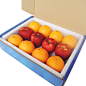 世果汇 新鲜水果礼盒 节日送礼健康礼物 红玫瑰苹果+新奇士橙子-tmall.com天猫