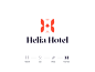 Helia Hotel Brand Book brandbook wheat stars star travel red visual identity identity logodesign hotel branding logo illustrator typography icon minimal vector flat illustration design