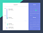 DailyUI 038 - Calendar