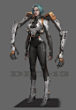 DDT-13, mario feng : A design attempt of cyberpunk style。