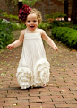 And The Flower Girl Wore........:)