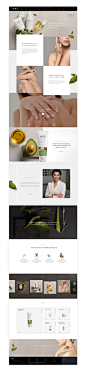 OPI, promotional website. : Design for a new product under OPI.