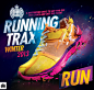 Running Trax Winter 2013 : Ministry of Sound Running Trax Winter 2013. 6 Panel digipak, individual digital releases and supplementary banner artworks.