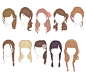 文章-【50种女性发型参考】 | 半次元-第一中文COS绘画小说社区