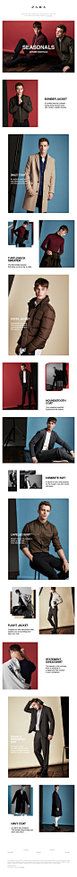 ZARA - SEASONALS | New man editorial