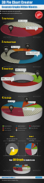 Pie Chart Creator - Graph Tool - Infographics 